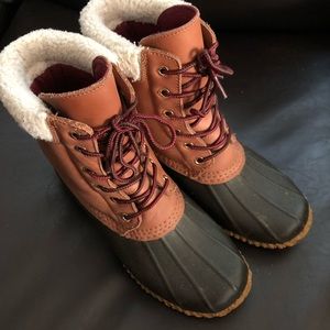 Tommy Hilfiger Lace Up Russel Duck Boots